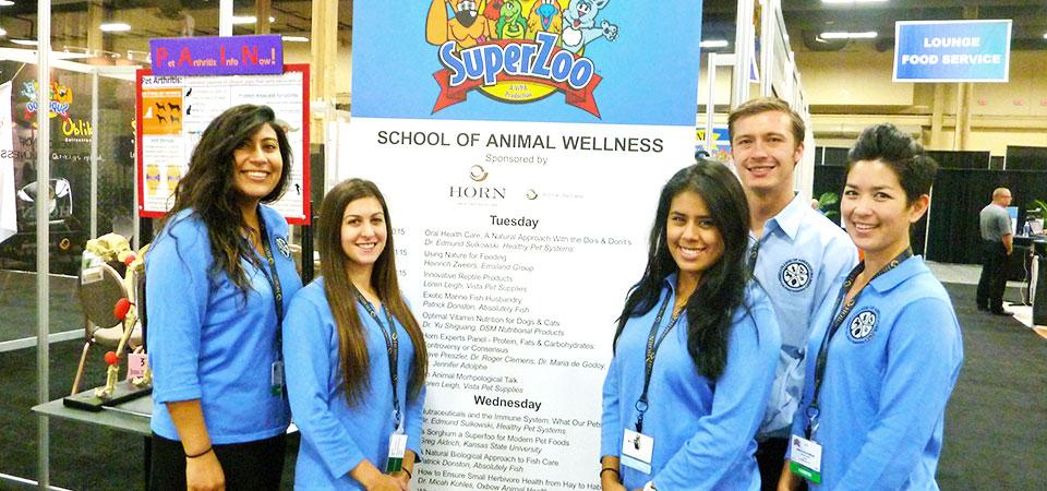 Cal Poly Pomona students gained experience this summer in Las Vegas at SuperZoo, one of the nation's largest trade show for pet retailers.