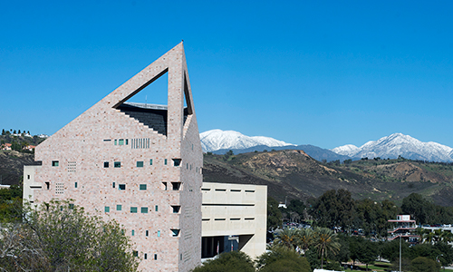 CLA Building and Mount Baldy view