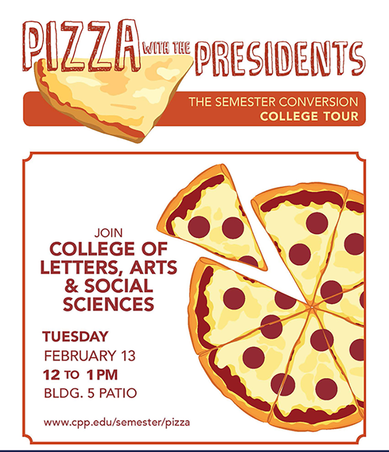 Pizza with the President Flyer