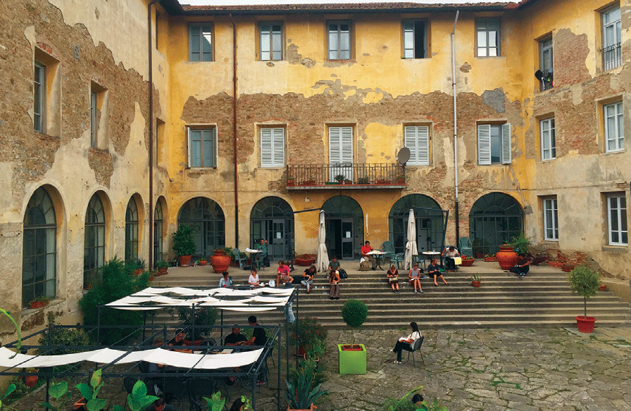 Courtyard of Castiglion Fiorentino