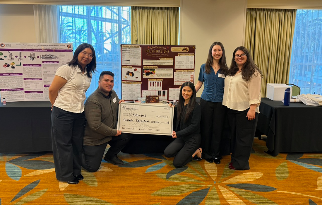 Alexander Gomez, Lucine Besnelian, Juna Okamoto-Garson, Samantha Nakpawan, and Monica Chang.