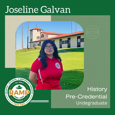 Joseline Galvan, History Pre-Credential; Undergraduate