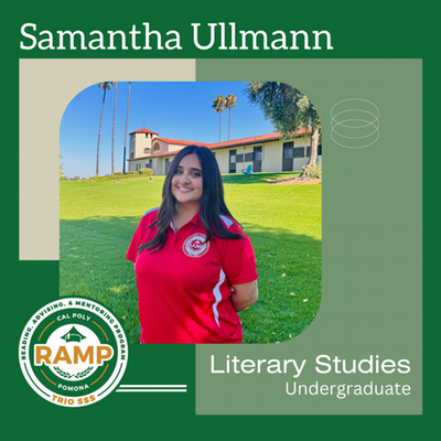 Sam Ullmann, English Literary Studies; Undergraduate