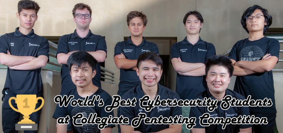 World's Best Cybersecurity Students at Collegiate Pentesting Competition