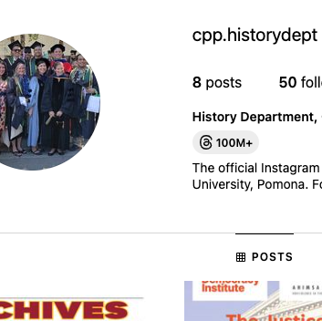 CPP History Instagram