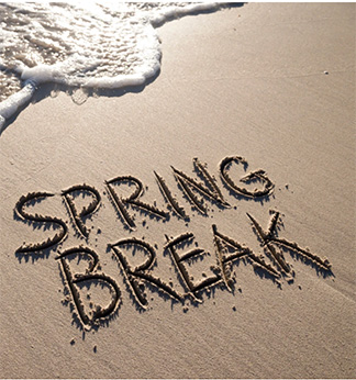 close for spring break image