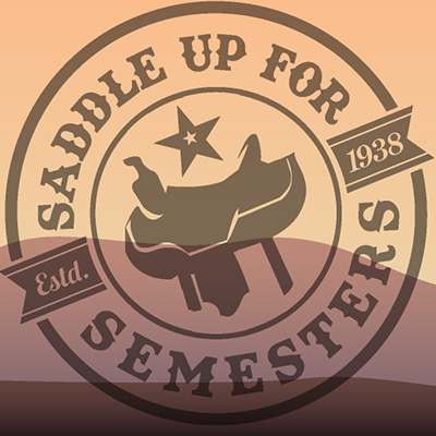 Saddle Up for Semesters logo