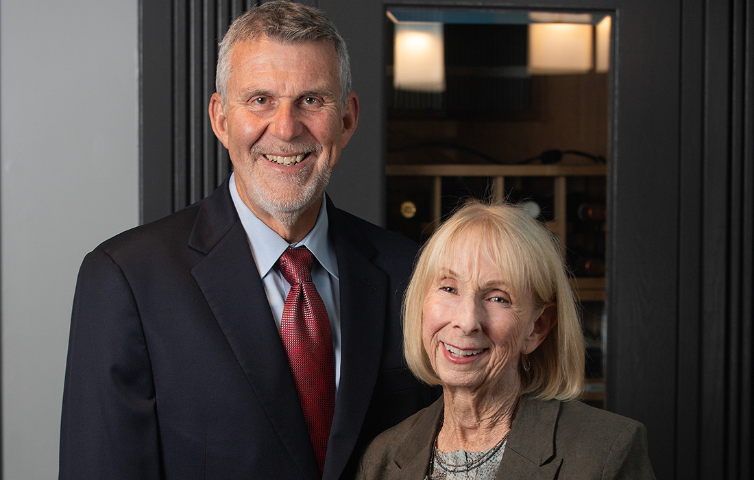 Michael Beckage and Bridget Spanier