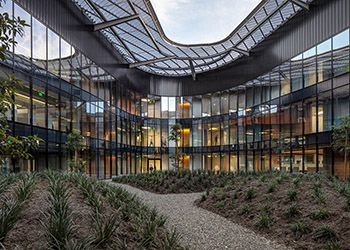 Student Services Building Atrium
