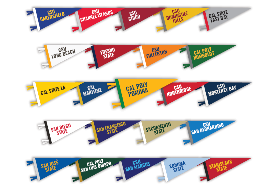 Poster of CSU pennants