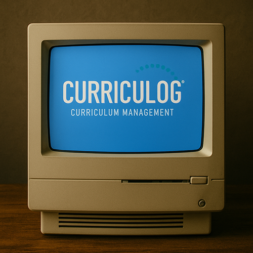 Curriculog header on monitor