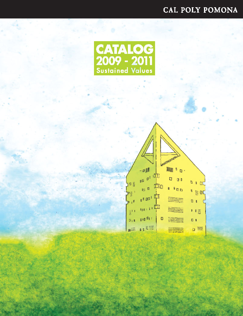 Cal Poly Pomona University Catalog 20092011 Home