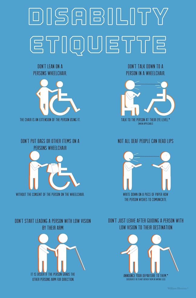 Disability Etiquette Infographic