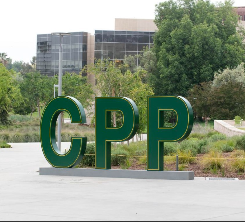 Cal Poly Pomona sign.