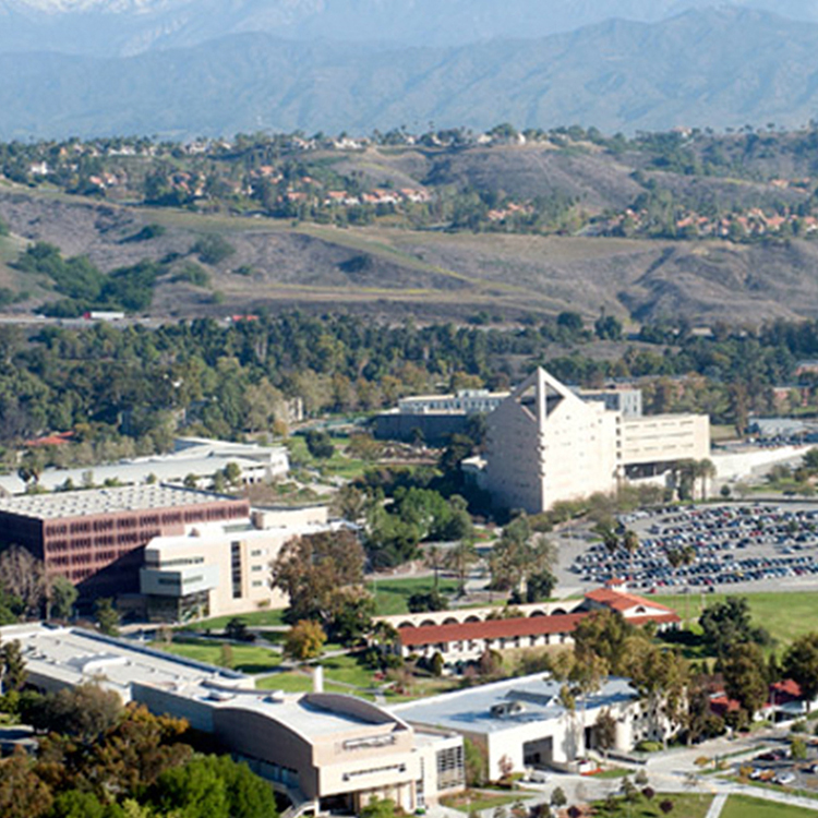 aerial view of cal poly Pomona campus
