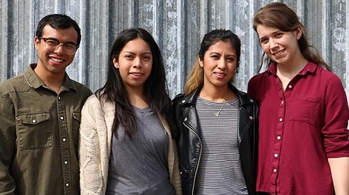 Jonathan Mayorga, Viridiana Navarro, Gabriela Ramirez, and Ashley Garcia