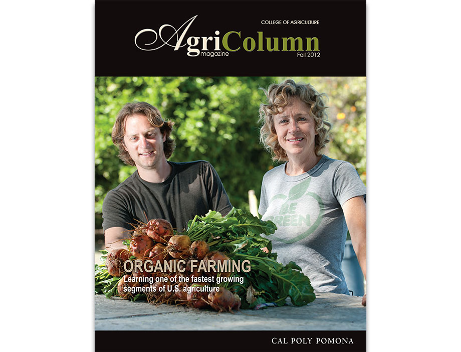 A man and a woman with fresh produce