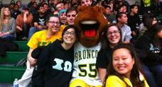 ag students with billy bronco