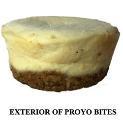 Photo of the Proyo, one of the food products developed by students