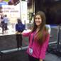 Mackenzie Hays works at Pet Trade Show in Las Vegas