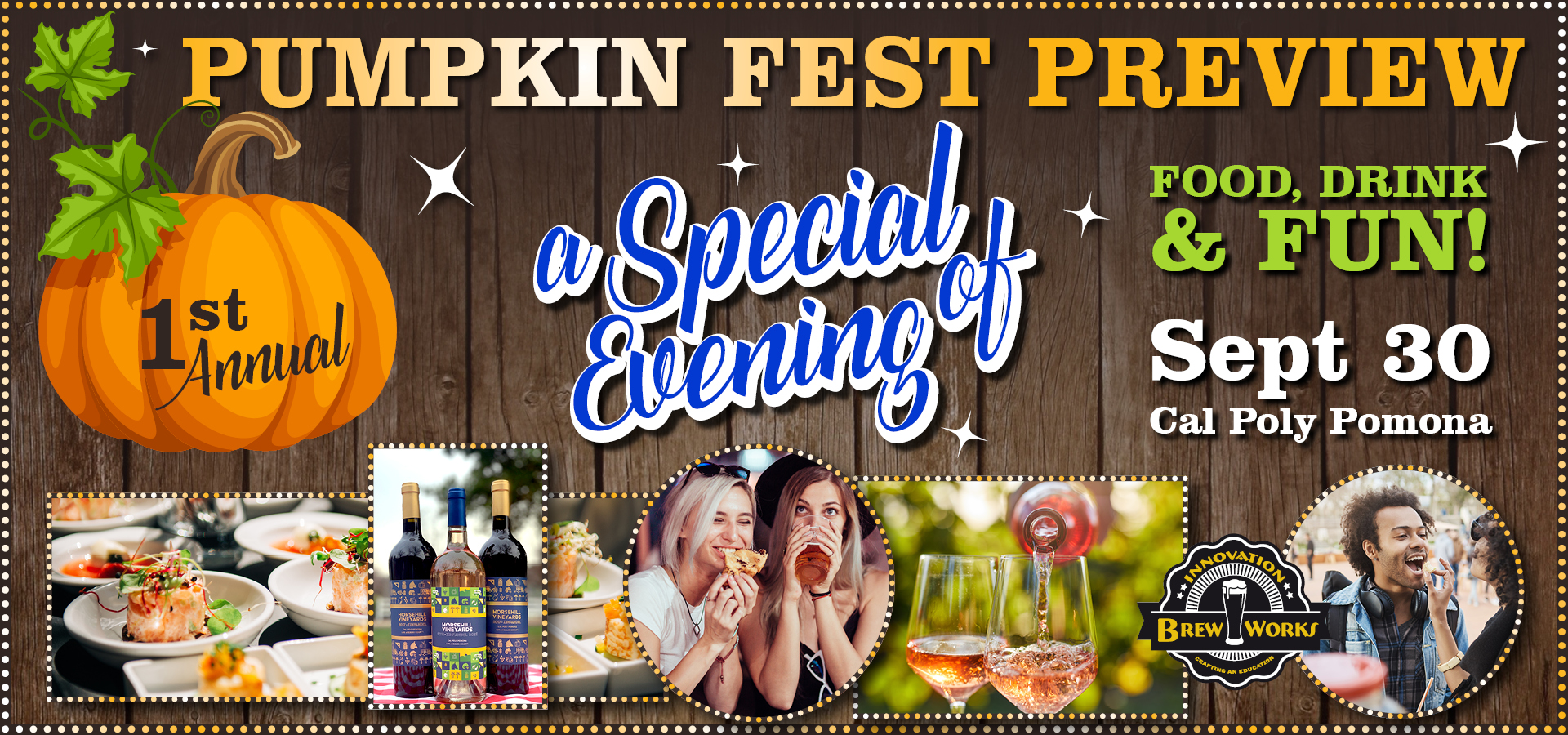 All-New Pumpkin Fest Preview Night Features Beer, Wine, Food Tasting