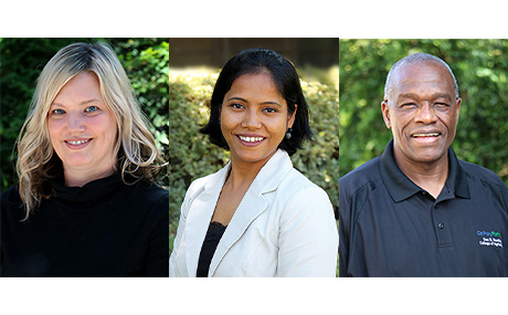 Anna Soper with Chitra Dabas and Ondieki Gekara