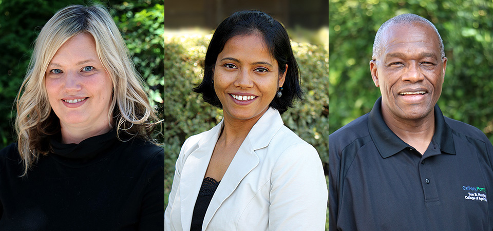 Anna Soper with Chitra Dabas and Ondieki Gekara