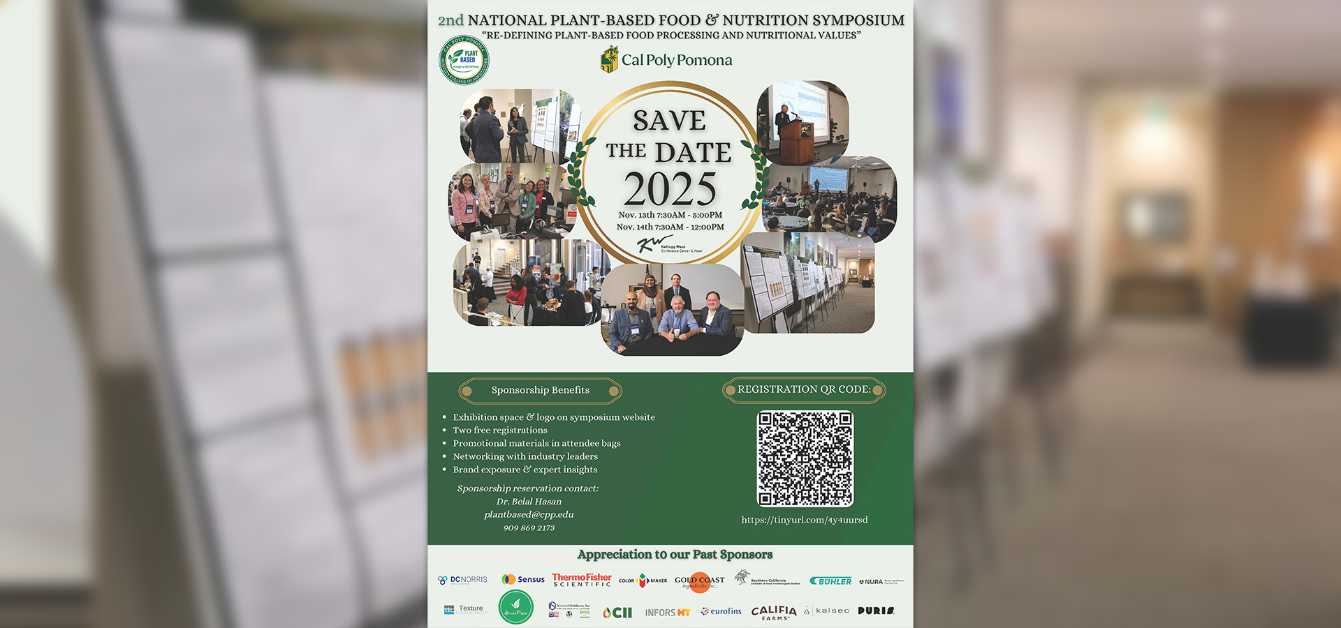 A save-the-date flyer for the 2025 symposium