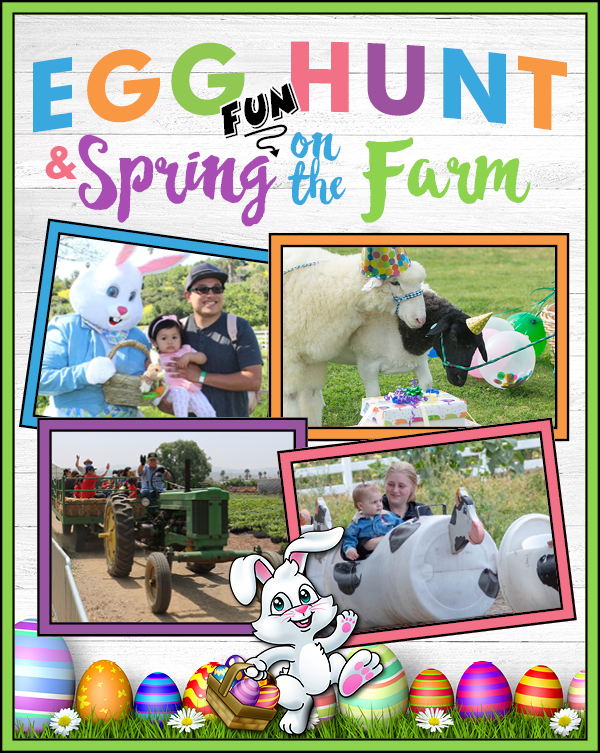 Egg Hunt and Spring Fun on the Farm