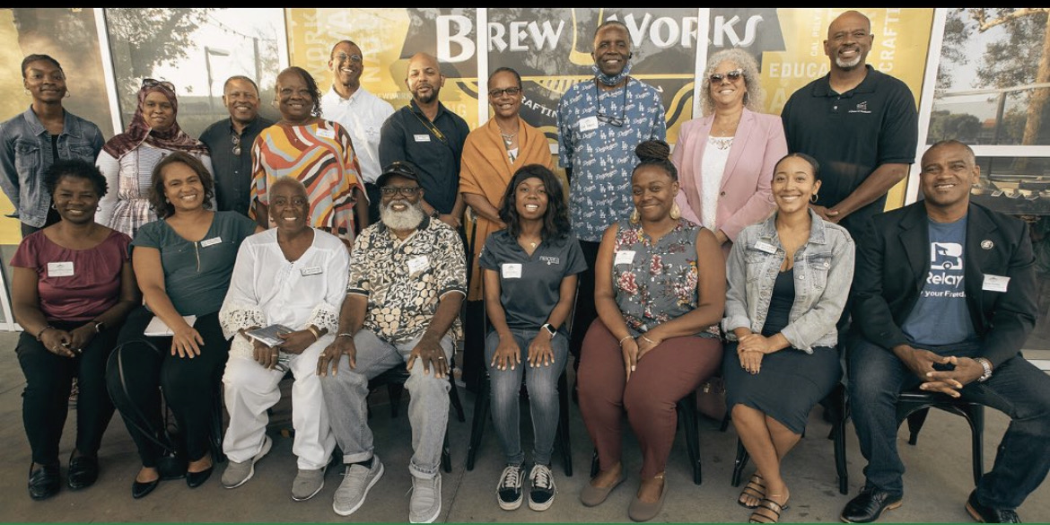 group picture black alumni & Friends chapter