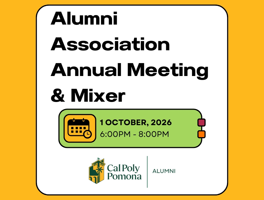 Alumni association annual meeting and mixer october 1, 2026