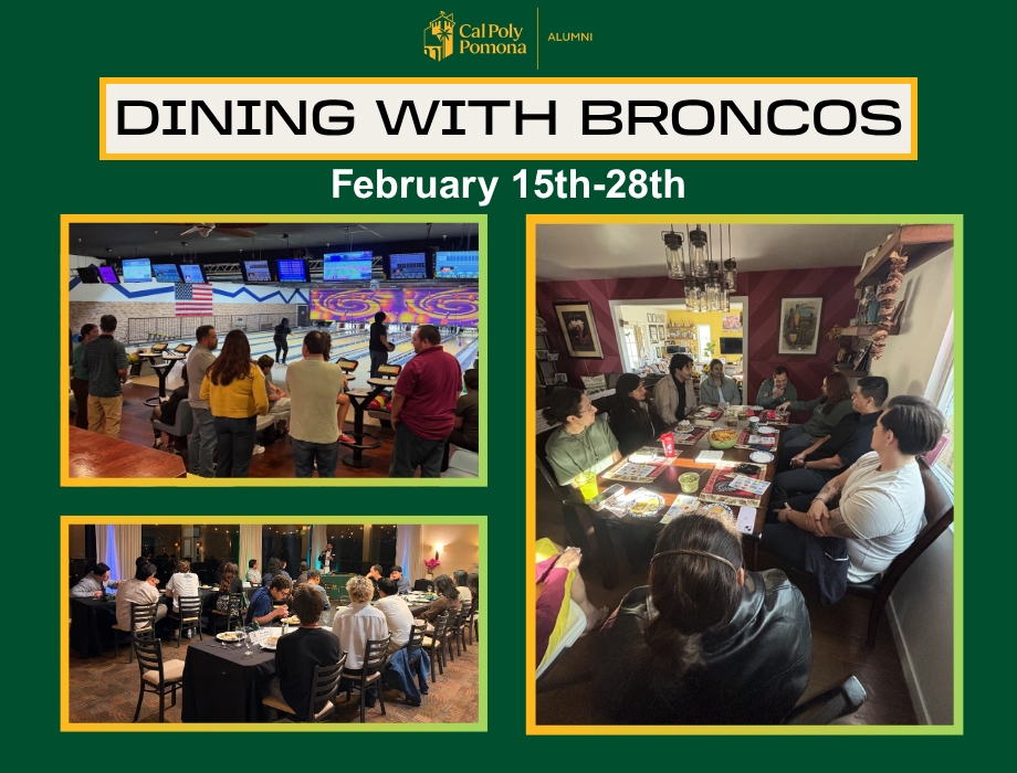 dining with broncos february 15 to february twenty eight