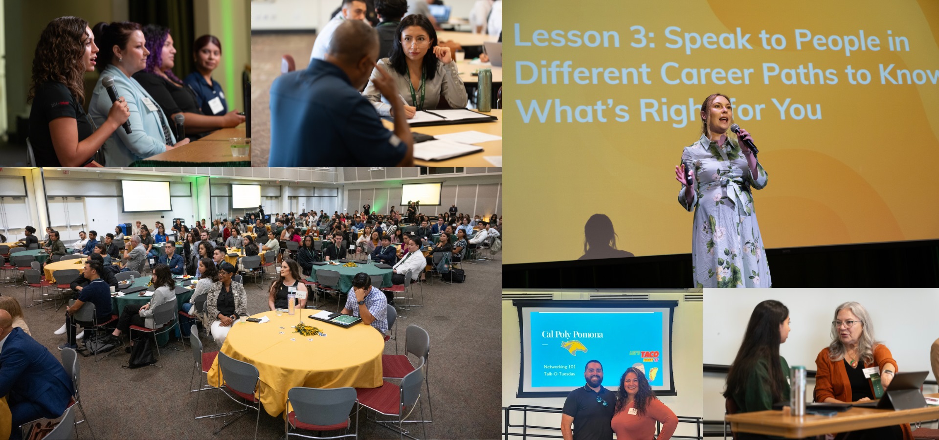 Alumni at Cal Poly Pomona events