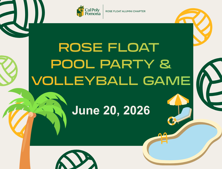 Rose Float Pool Party & Volleyball Game
