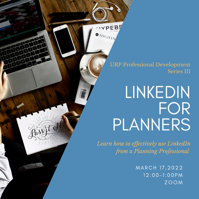 laptop and hand writing a note on paper, Linkedin for planners, learn how to effectively use linkedin from a planning professional