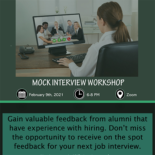 mock interviews at computer