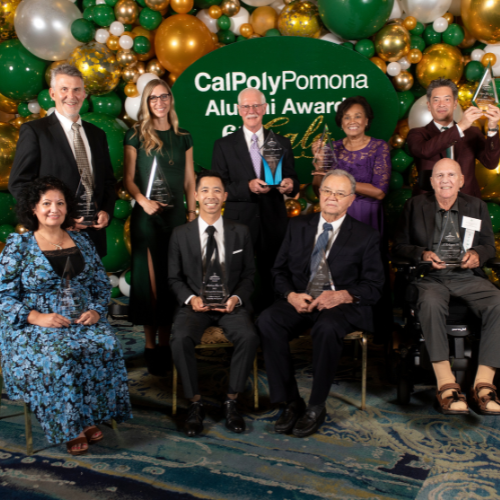 past honorees gathered 