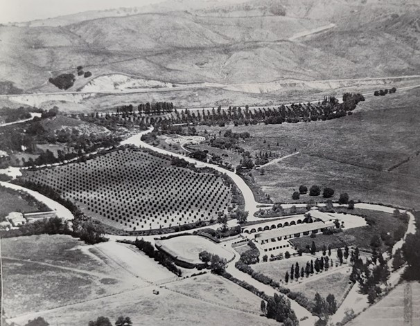 aerial photo taken in early 1941