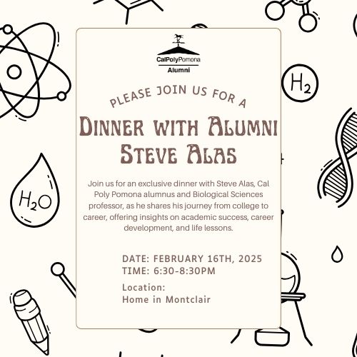 dining with professor steve alas
