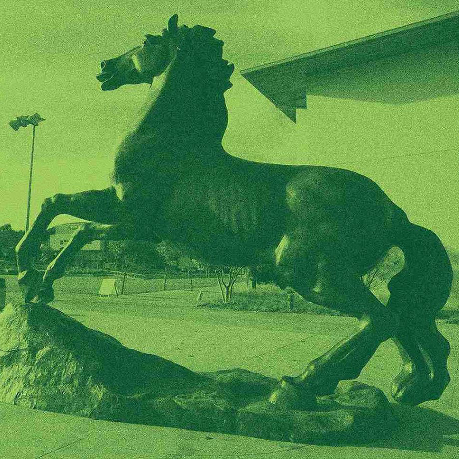 Bronco Statue