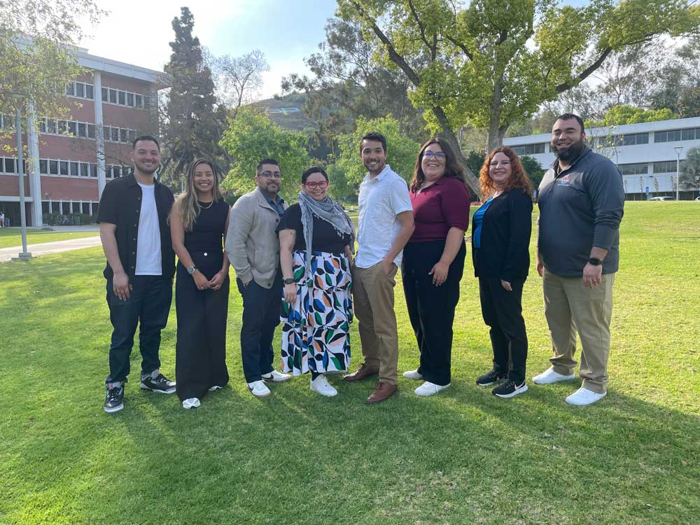 In the photo: Jonathan Iberra, Sandra Gomez, Eligio Martinez, Luz Burgos Lopez, Jonathan Perez, Marialexia Zaragoza, Leslie Luqueno, Omar Sanchez, and Lisa Kessler