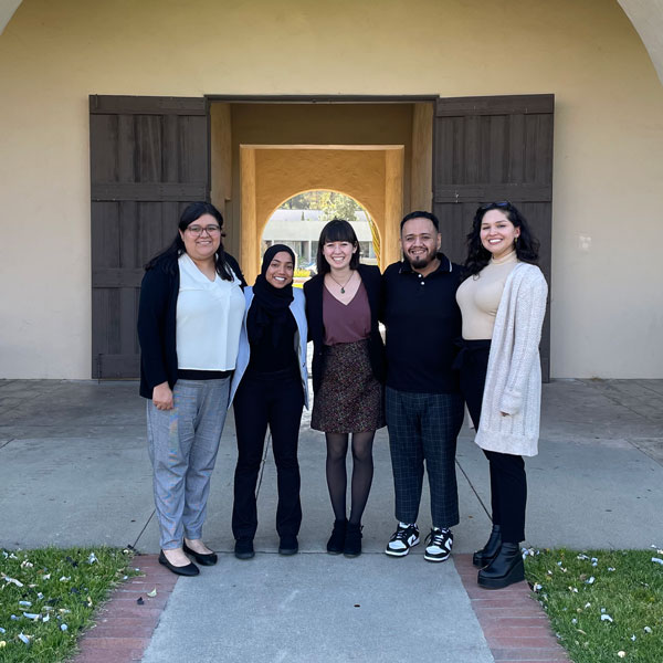 Carmen Ramos, Khadija Shafiq, Kati Lebioda, Armando Lizarraga, and Lucia Quezada