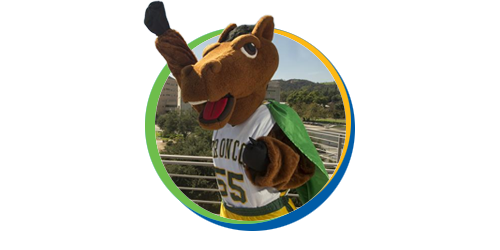 Billy Bronco with fist up