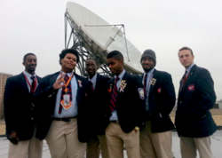 antenna with students
