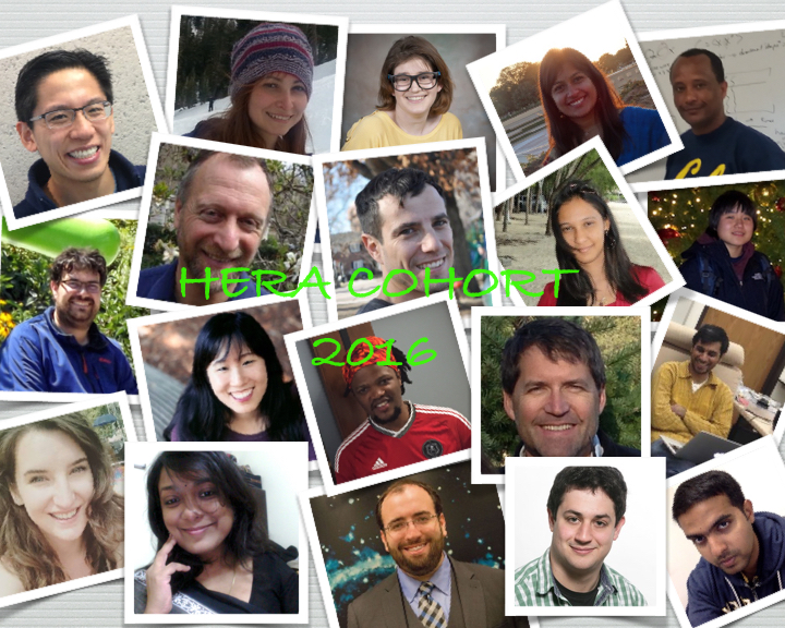 the first cohort of HERA summer researchers at Berkeley