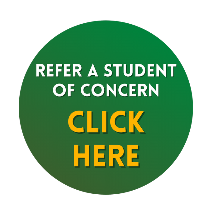 green button to refer a student form
