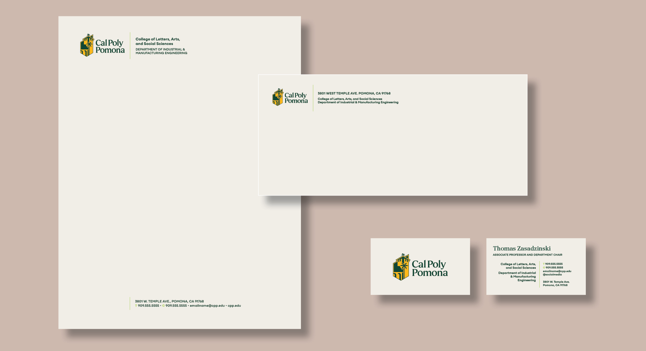 Stationery collage
