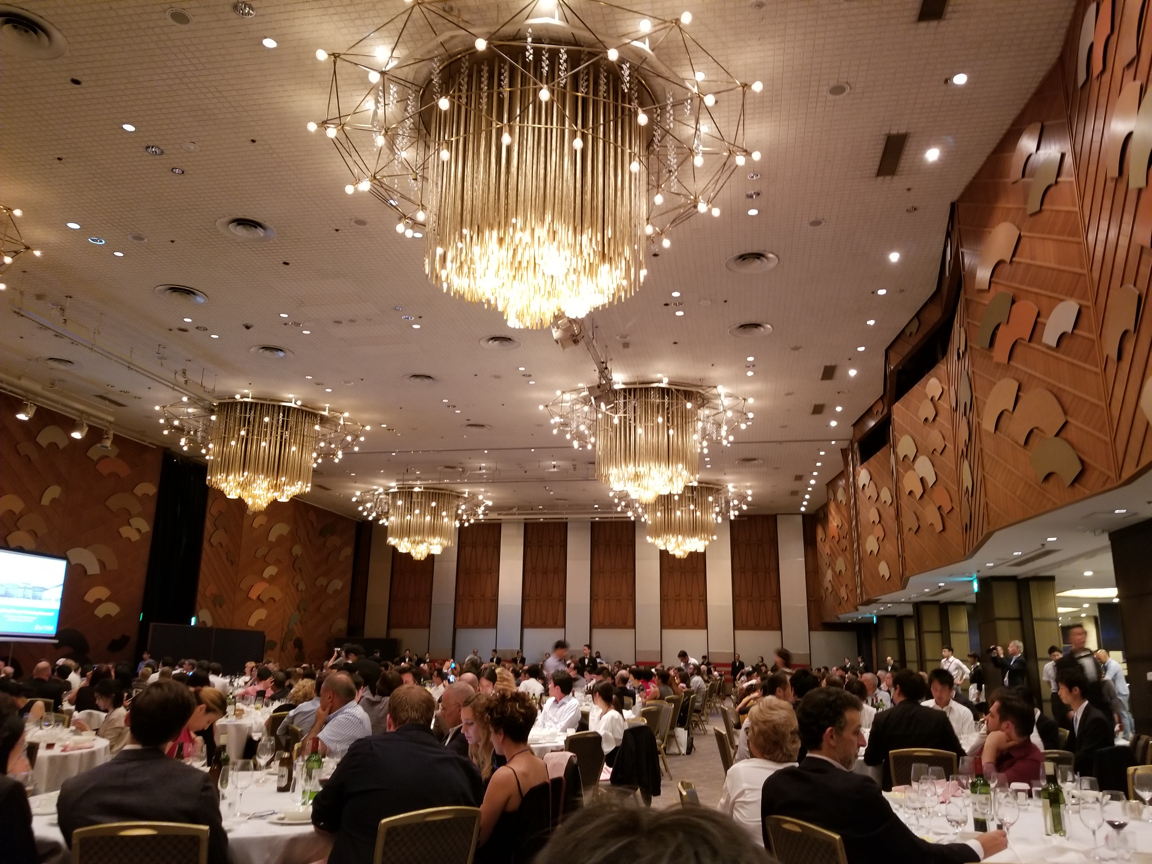 Conference dinner at 2018 GMC (Global Marketing Conference) Tokyo 