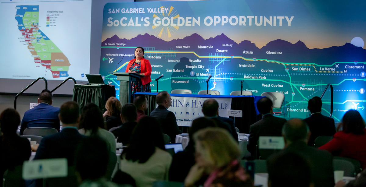 Overall room image during California portion of the 2019 San Gabriel Valley Economic Forecast