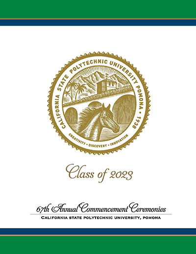 Cover of 2023 Commencement Program